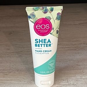 EOS Shea Better Hand Cream Eucalyptus Natural Shea Butter Hand Lotion NEW